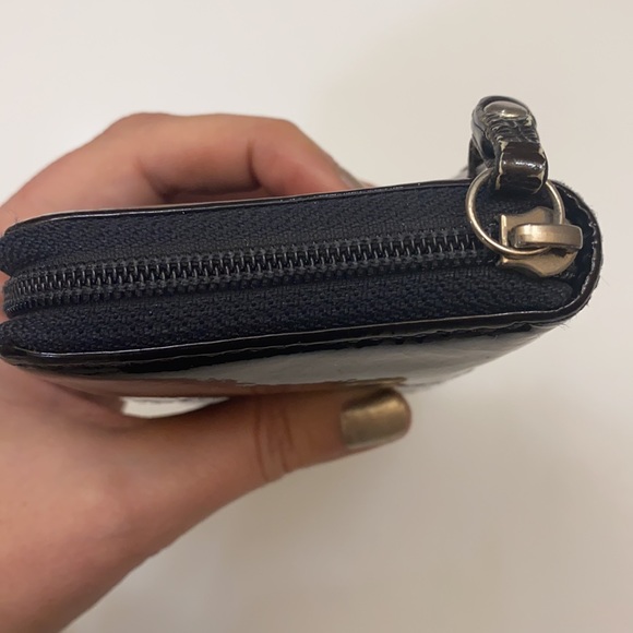 Coach Navy Blue Wristlet - Picture 7 of 16